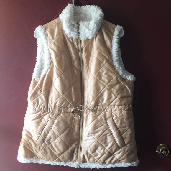 Casual Identity Jackets & Blazers - White and Gold Vest